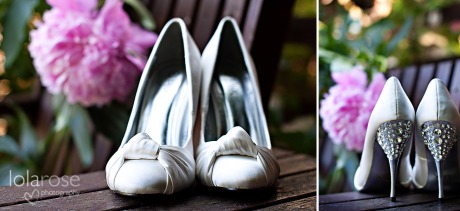 Bridal Shoes - Berkshire Wedding Photography