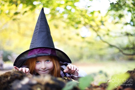 Witches in the woods - crontemporary family photography
